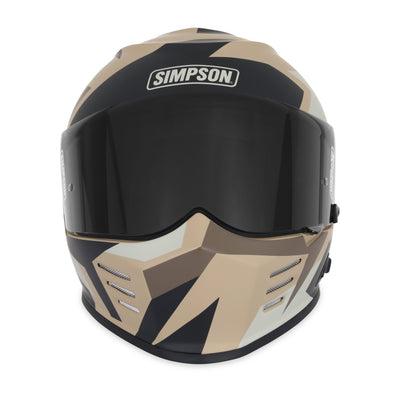 SIMPSON GHOST BANDIT PANZER MOTORCYCLE HELMET