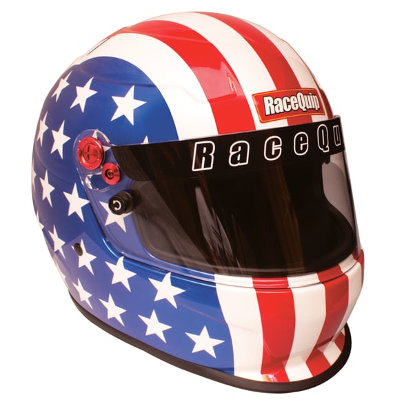 RACEQUIP PRO20 CAPTAIN AMERICA SA2020 RACING HELMET