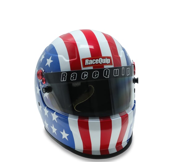 RACEQUIP PRO20 CAPTAIN AMERICA SA2020 RACING HELMET