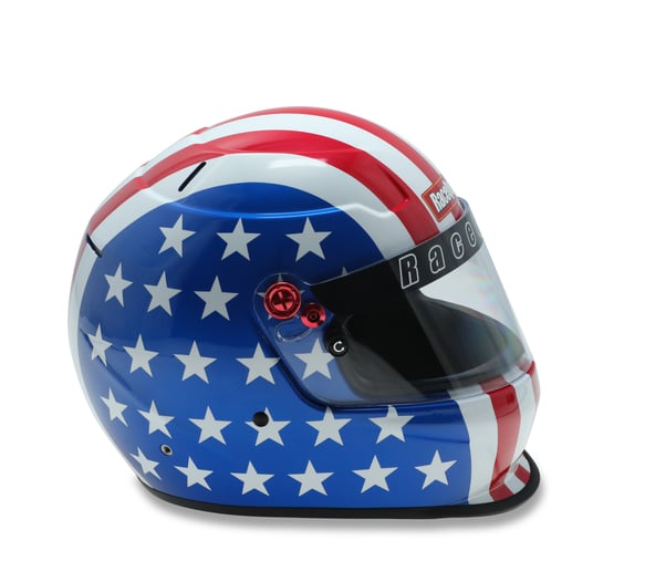 RACEQUIP PRO20 CAPTAIN AMERICA SA2020 RACING HELMET