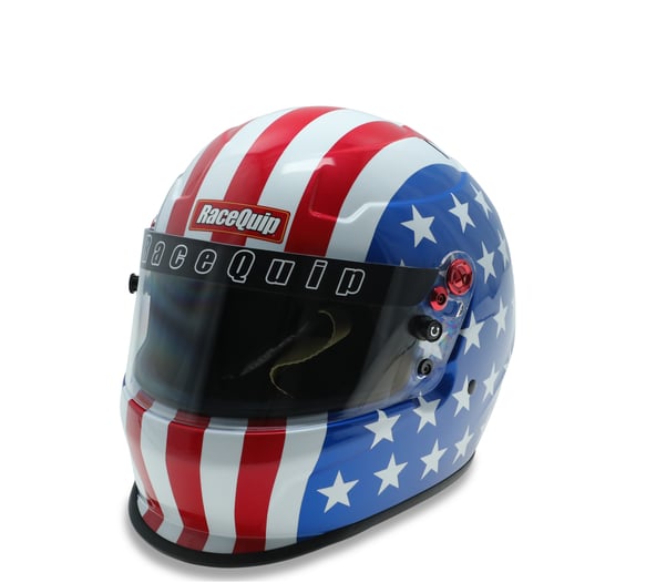 RACEQUIP PRO20 CAPTAIN AMERICA SA2020 RACING HELMET