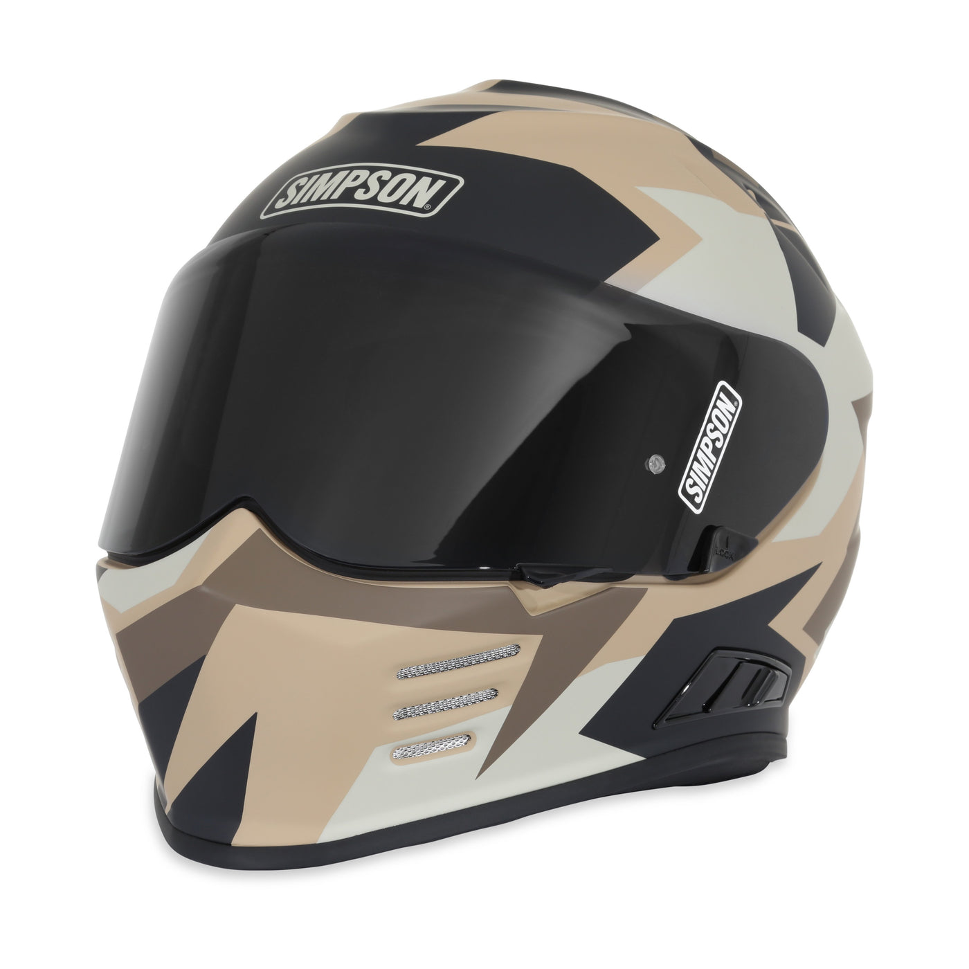 SIMPSON GHOST BANDIT PANZER MOTORCYCLE HELMET