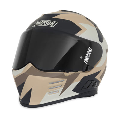 SIMPSON GHOST BANDIT PANZER MOTORCYCLE HELMET