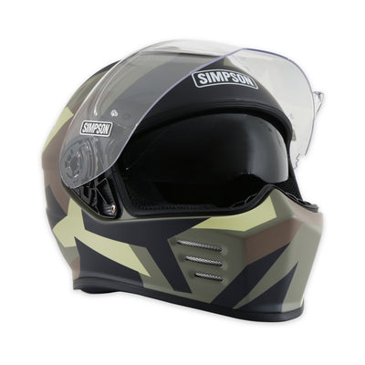 SIMPSON GHOST BANDIT COMANCHE MOTORCYCLE HELMET