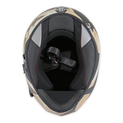 SIMPSON GHOST BANDIT PANZER MOTORCYCLE HELMET