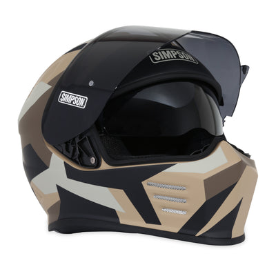 SIMPSON GHOST BANDIT PANZER MOTORCYCLE HELMET